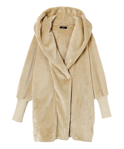 EMODA（エモダ）の「overフードボアコート（）」 - WEAR