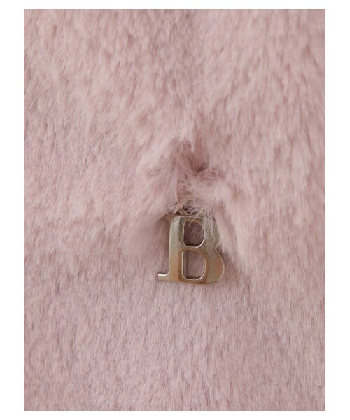 E hyphen world gallery Bon Bon(イーハイフンワールドギャラリーボンボン)の「Rabbit Fur Parka(トップス・オフホワイト/ブラック/ピンク/ベージュ・F)」の10枚目の写真