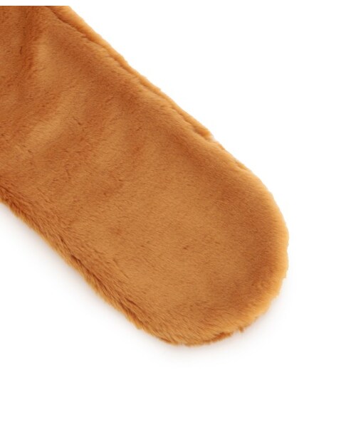 Bonjour Girl（ボンジュールガール）の「FUR MUFLLER（ファッション雑貨・レディース・ブラック/ベージュ/ピンク・F）」の6枚目の写真