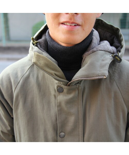 STORES.jp（ストアーズドットジェーピー）の「LAMOND（ラモンド）ミリトラコート カーキ（Tシャツ/カットソー・レディース・その他）」の3枚目の写真