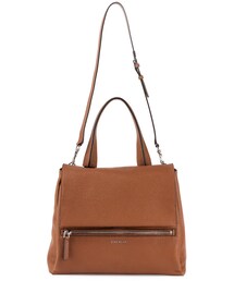 GIVENCHY | Givenchy Pandora Pure Small Bicolor Satchel Bag, Black/Brown(ショルダーバッグ)