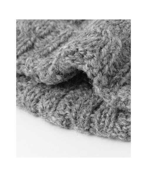 URBAN RESEARCH DOORS（アーバンリサーチドアーズ）の「ケーブルキャップ（大人)（帽子・レディース・イエロー/グレー/オフ・one）」の5枚目の写真