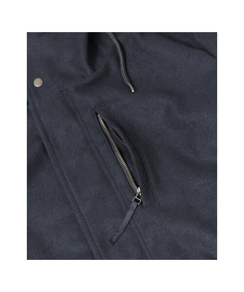 URBAN RESEARCH（アーバンリサーチ）の「メルトンショートモッズブルゾン（ジャケット/アウター・メンズ・NAVY/KHAKI/BLACK・S/M/L）」の19枚目の写真