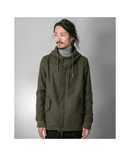URBAN RESEARCH（アーバンリサーチ）の「メルトンショートモッズブルゾン（ジャケット/アウター・メンズ・NAVY/KHAKI/BLACK・S/M/L）」の10枚目の写真