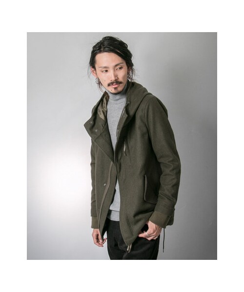 URBAN RESEARCH（アーバンリサーチ）の「メルトンショートモッズブルゾン（ジャケット/アウター・メンズ・NAVY/KHAKI/BLACK・S/M/L）」の8枚目の写真