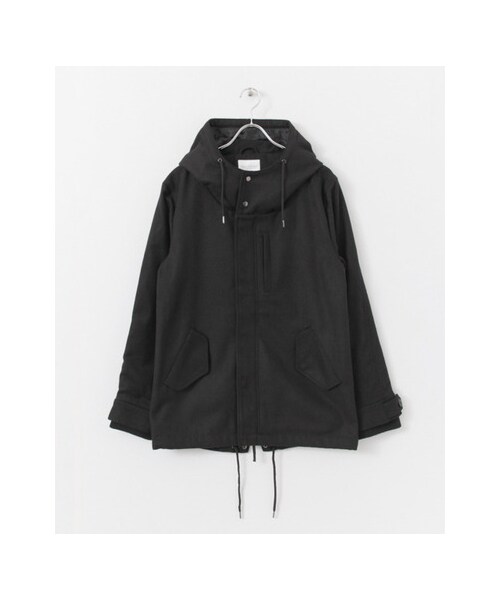 URBAN RESEARCH（アーバンリサーチ）の「メルトンショートモッズブルゾン（ジャケット/アウター・メンズ・NAVY/KHAKI/BLACK・S/M/L）」の2枚目の写真