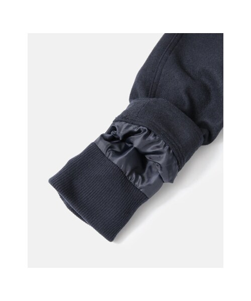 URBAN RESEARCH（アーバンリサーチ）の「メルトンショートモッズブルゾン（ジャケット/アウター・メンズ・NAVY/KHAKI/BLACK・S/M/L）」の18枚目の写真