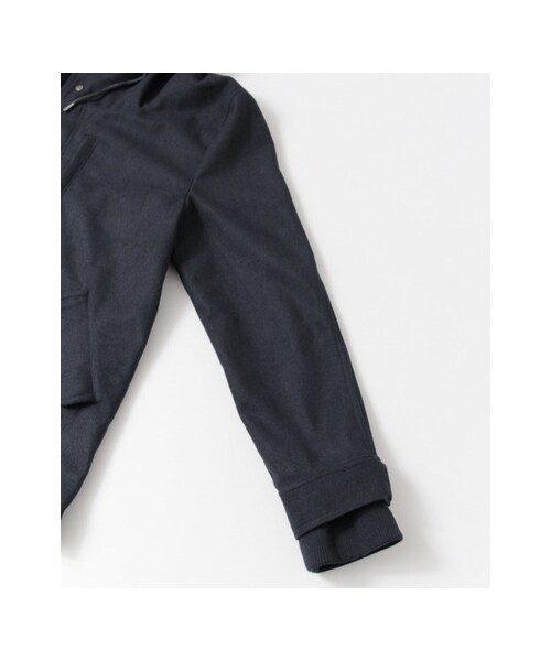 URBAN RESEARCH（アーバンリサーチ）の「メルトンショートモッズブルゾン（ジャケット/アウター・メンズ・NAVY/KHAKI/BLACK・S/M/L）」の15枚目の写真