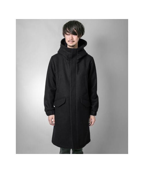 ★防寒!アーバンリサーチフーデットウールコートライトグレー★ エアリーウールフードコート(M 杢GREGE): アウター｜URBAN RESEARCH