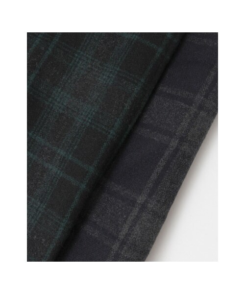 URBAN RESEARCH(アーバンリサーチ)の「フランネルチェックステンカラーコート(ジャケット/アウター・メンズ・Navy/Green・M/L)」の19枚目の写真