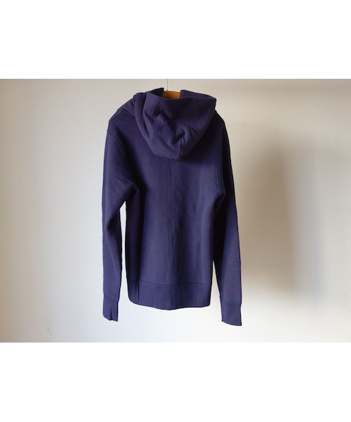 BARNS（バーンズ）の「【完売御礼】Barns Outfitters バーンズアウトフィッターズ BR-4931 吊り編み裏毛ジップパーカー NVY ネイビー（パーカー・メンズ・その他）」の9枚目の写真