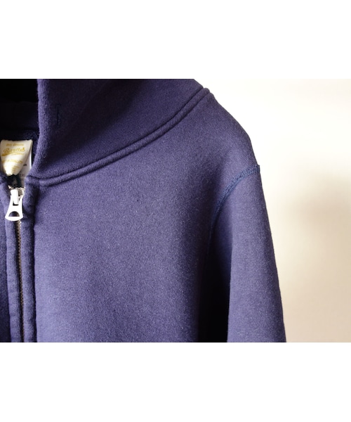 BARNS（バーンズ）の「【完売御礼】Barns Outfitters バーンズアウトフィッターズ BR-4931 吊り編み裏毛ジップパーカー NVY ネイビー（パーカー・メンズ・その他）」の8枚目の写真