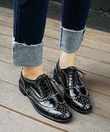 DHOLIC | スタッズポイントオックスフォードシューズ(その他シューズ)