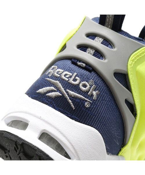 Reebok（リーボック）の「Reebok INSTAPUMP FURY ROAD COLLEGE NAVY/SOLAR YELLOW/FLAT GRAY/WHITE/BLACK（シューズ・メンズ・イエロー・23.0cm/24.0cm/25.0cm/26.0cm/27.0cm/28.0cm/29.0cm/30.0cm）」の7枚目の写真