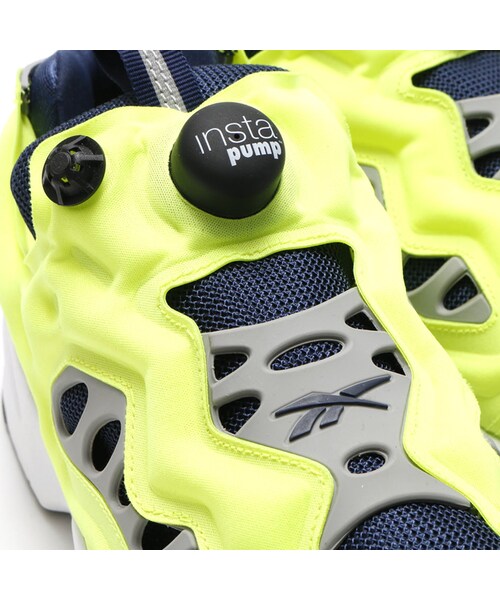 Reebok（リーボック）の「Reebok INSTAPUMP FURY ROAD COLLEGE NAVY/SOLAR YELLOW/FLAT GRAY/WHITE/BLACK（シューズ・メンズ・イエロー・23.0cm/24.0cm/25.0cm/26.0cm/27.0cm/28.0cm/29.0cm/30.0cm）」の6枚目の写真