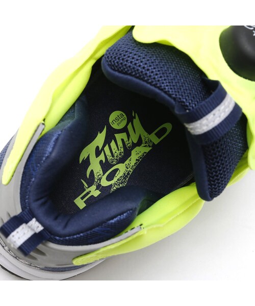 Reebok（リーボック）の「Reebok INSTAPUMP FURY ROAD COLLEGE NAVY/SOLAR YELLOW/FLAT GRAY/WHITE/BLACK（シューズ・メンズ・イエロー・23.0cm/24.0cm/25.0cm/26.0cm/27.0cm/28.0cm/29.0cm/30.0cm）」の8枚目の写真