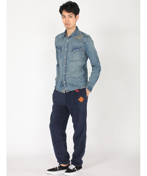 BEAVER(ビーバー)の「MANA-RECYCLE FLEECE(パンツ・メンズ・BLACK/OXFORD/NAVY/D・M/L/XL/S)」の4枚目の写真