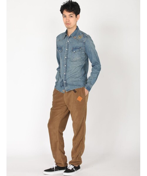 BEAVER(ビーバー)の「MANA-RECYCLE FLEECE(パンツ・メンズ・BLACK/OXFORD/NAVY/D・M/L/XL/S)」の14枚目の写真