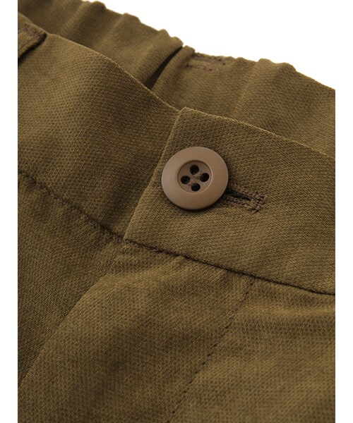 w closet(ダブルクローゼット)の「カルゼガウチョパンツ(パンツ・レディース・カーキ/ブラウン/ブラック・FREE)」の9枚目の写真