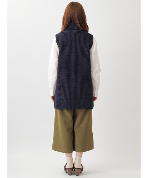 w closet(ダブルクローゼット)の「カルゼガウチョパンツ(パンツ・レディース・カーキ/ブラウン/ブラック・FREE)」の6枚目の写真