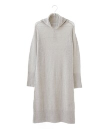 E hyphen world gallery | タートルネックIラインワンピース(ワンピース/ドレス)