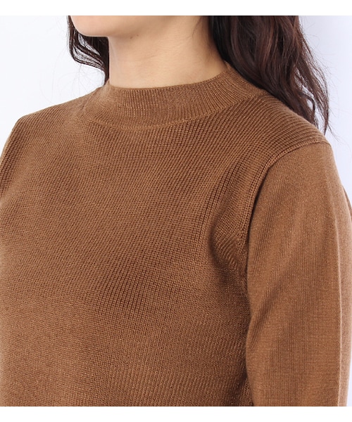 PAGEBOY（ページボーイ）の「アクリルニット×起毛スカートセット（ワンピース/ドレス・レディース・グレー/ブラウン/キャメル）」の6枚目の写真