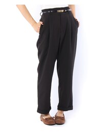 PAGEBOY | ベルト付タックテーパードパンツ(パンツ)