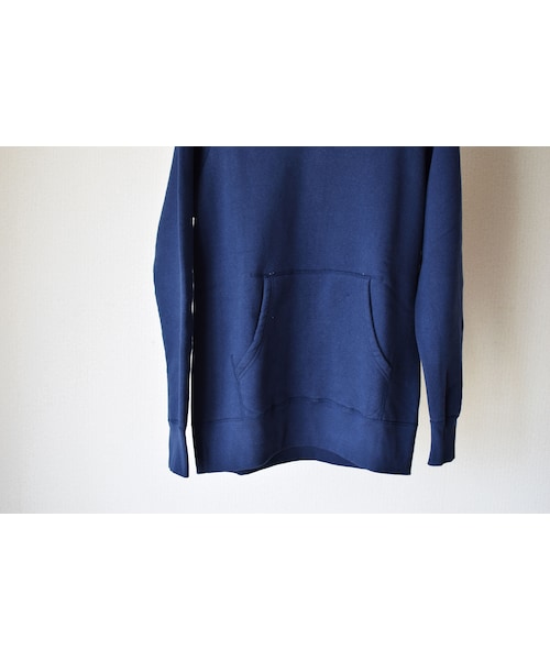 BARNS（バーンズ）の「Barns Outfitters   BR-4932 TURIAMI PULL PARKER NVY バーンズアウトフィッターズ 吊り編み裏毛プルオーバー パーカー ネイビー（パーカー・メンズ・その他）」の10枚目の写真