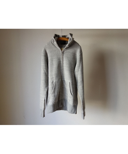 BARNS(バーンズ)の「【定番アイテム】Barns Outfitters バーンズアウトフィッターズ BR-4931 吊り編み裏毛ジップパーカー GRY グレー(パーカー・メンズ・その他)」の6枚目の写真