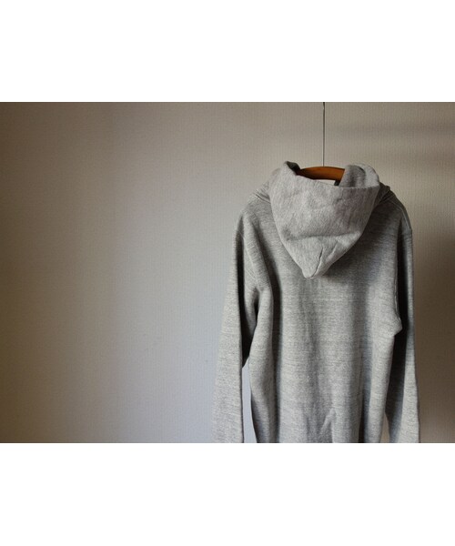 BARNS(バーンズ)の「【定番アイテム】Barns Outfitters バーンズアウトフィッターズ BR-4931 吊り編み裏毛ジップパーカー GRY グレー(パーカー・メンズ・その他)」の9枚目の写真