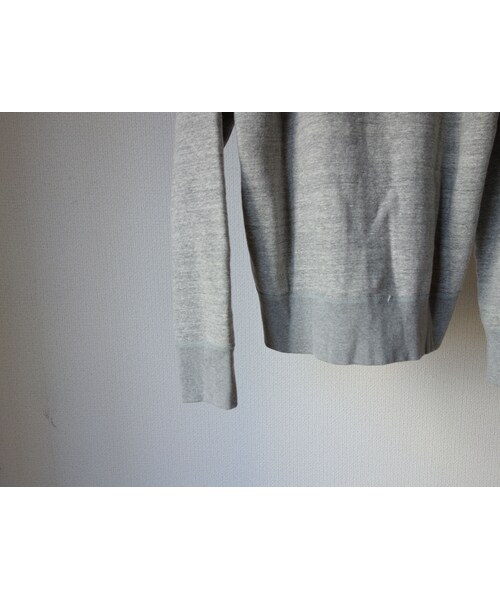 BARNS(バーンズ)の「【定番アイテム】Barns Outfitters バーンズアウトフィッターズ BR-4931 吊り編み裏毛ジップパーカー GRY グレー(パーカー・メンズ・その他)」の11枚目の写真