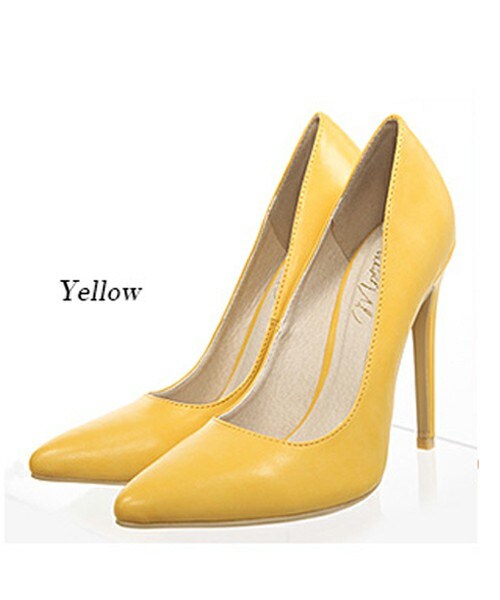 MOERY（モエリー）の「ポインテッドトゥパンプス（パンプス・レディース・ブラック/グリーン/ベージュ/イエロー/ピンク・S(22.5cm相当)/M(23.5cm相当)/L(24.5cm相当)/M(約23.5～24cm)/L(約24.5～25cm)）」の4枚目の写真