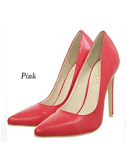 MOERY（モエリー）の「ポインテッドトゥパンプス（パンプス・レディース・ブラック/グリーン/ベージュ/イエロー/ピンク・S(22.5cm相当)/M(23.5cm相当)/L(24.5cm相当)/M(約23.5～24cm)/L(約24.5～25cm)）」の5枚目の写真