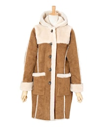 flower | teddy mouton coat～テディムートンコート(ムートンコート)