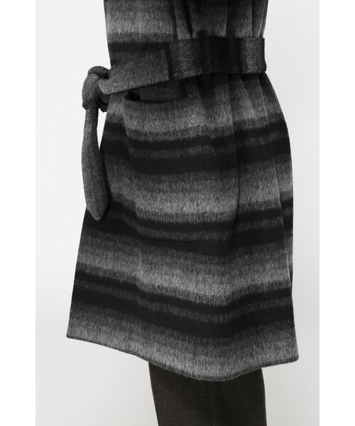 417 EDIFICE（フォーワンセブンエディフィス）の「シャギーオンブレーノーカラーコート（ジャケット/アウター・メンズ・グレー/ネイビー・S/M/L）」の11枚目の写真