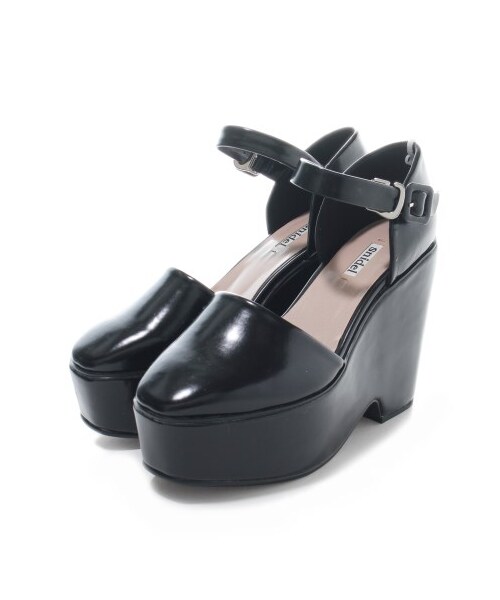 SNIDEL(スナイデル)の「ウェッジソールストラップシューズ(パンプス・レディース・PBEG/BLK/BRW・S/M/L)」の2枚目の写真