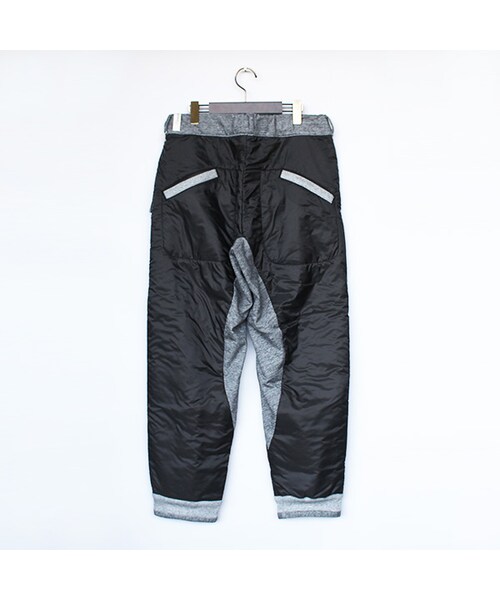 AlexanderLeeChang（アレキサンダーリーチャン）の「Reversible Down Pants（パンツ・Charcoal・0/3）」の2枚目の写真