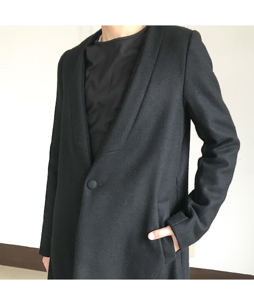 NICK NEEDLES(ニックニードルズ)の「NICK NEEDLES LONG COAT / BLACK(その他アウター・その他)」の4枚目の写真