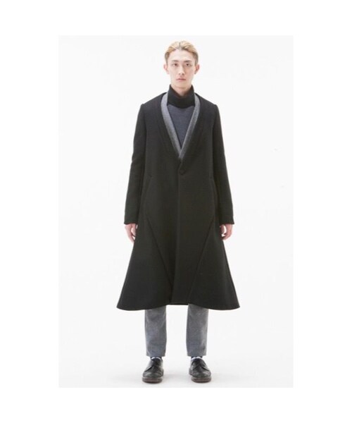 NICK NEEDLES(ニックニードルズ)の「NICK NEEDLES LONG COAT / BLACK(その他アウター・その他)」の1枚目の写真