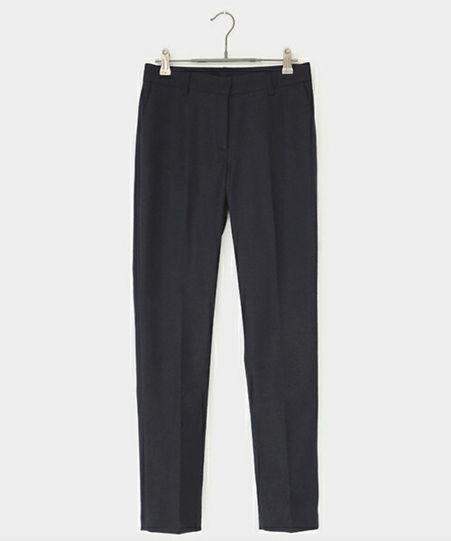 DHOLIC（ディーホリック）の「ベーシックストレートスラックス（スラックス・レディース・グレー/ネイビー/ブラック・S/M）」の3枚目の写真