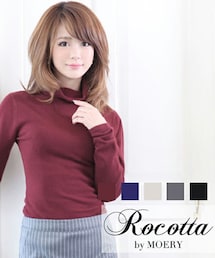 Rocotta by MOERY | タートルネックニットトップス(ニット/セーター)