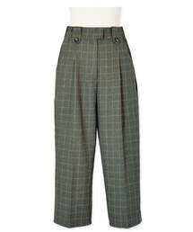 flower | giving check pants ～ギビングチェックパンツ(その他パンツ)