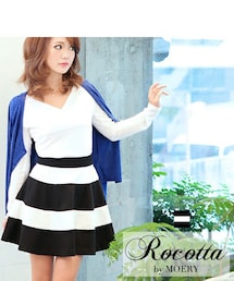 Rocotta by MOERY | 太ボーダーフレアスカート(スカート)