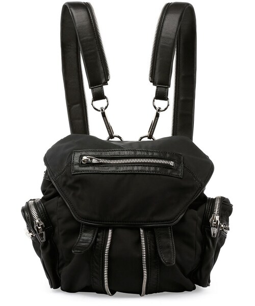 Alexander Wang Marti Mini Nylon Backpack, Black