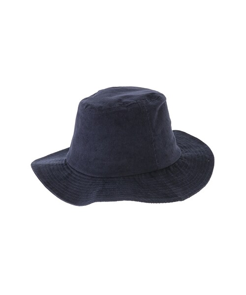 SEVENDAYS=SUNDAY（セブンデイズサンデイ）の「Gallet コーデュロイツバ広ハット（帽子・ブラック/ベージュ/カーキ/ネイビー・F）」の4枚目の写真