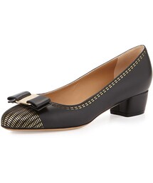 マ*リ様 Salvatore Ferragamo VARA STITC Chunky Vara Bow loafer - Women | Ferragamo