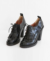 DHOLIC | フリンジポイントオックスフォードブーティー(ブーティ)