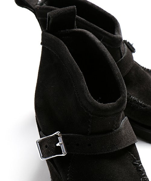希少 YUKETEN ショートプルオン ブーツ モカシン ブラックソール YUKETEN（ユケテン）の「Short Pull-on Boots（）」 - WEAR