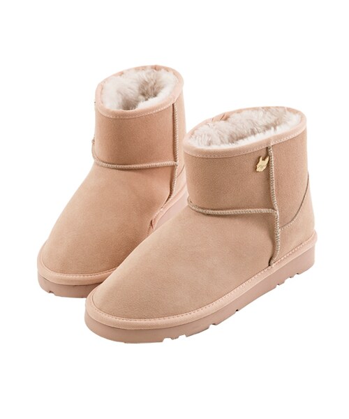 gracegift(グレースギフト)の「Hippie巴黎女伶徽章雪靴(その他・レディース・粉紅/杏/黑/紫/棕・35/36/37/38/39/40/41)」の17枚目の写真