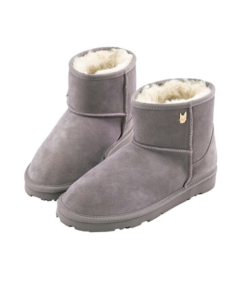 gracegift(グレースギフト)の「Hippie巴黎女伶徽章雪靴(その他・レディース・粉紅/杏/黑/紫/棕・35/36/37/38/39/40/41)」の5枚目の写真